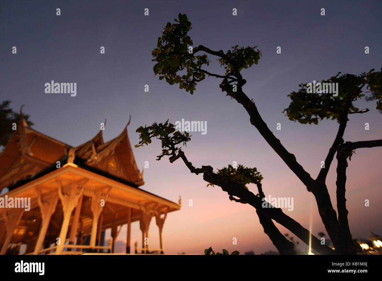 L'Asie, le sud-est de l'Asie, Thaïlande, Bangkok, parc, fort, forteresse, Phra Sumen, Banque D'Images