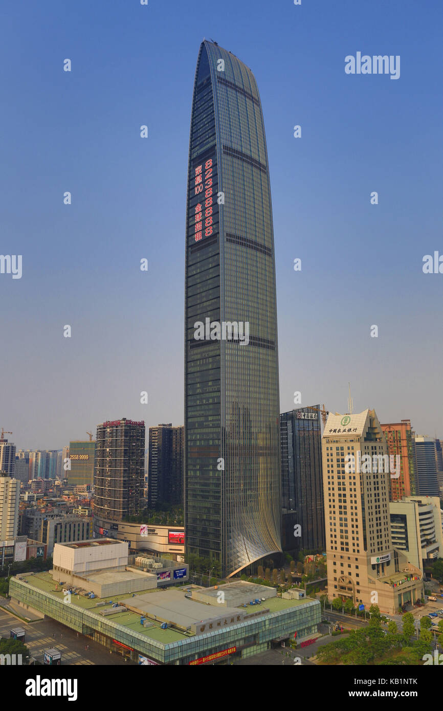 Voir à la tour, Shenzhen, kk Banque D'Images