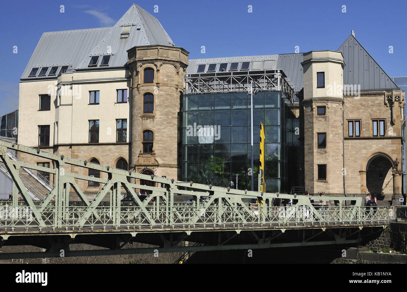 Allemagne, Rhénanie du Nord-Westphalie, Cologne, promenade du Rhin, musée du chocolat Imhoff-Stollwerck, Banque D'Images