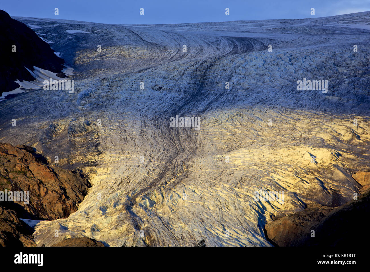 Amérique du Nord, les États-Unis, l'Alaska, le centre sud, la péninsule Kenai, kenai fjord du parc national Glacier, sortie, Banque D'Images