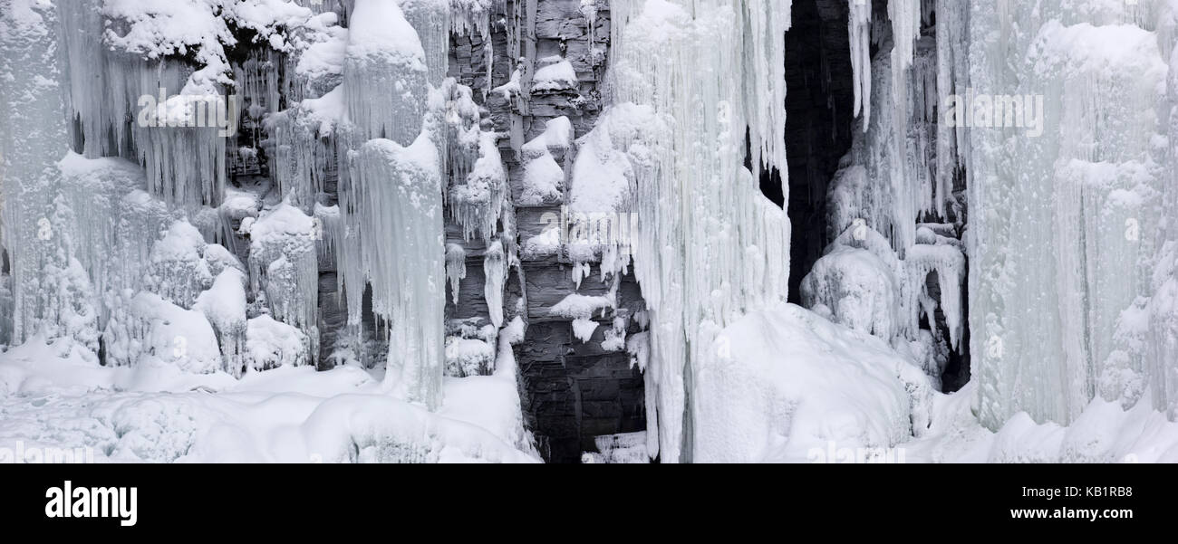 La Suède, au nord, la Laponie suédoise, abisko canyon, Banque D'Images