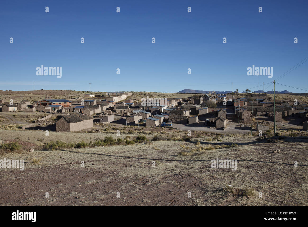 La Bolivie, l'arôme, aperçu local, Banque D'Images