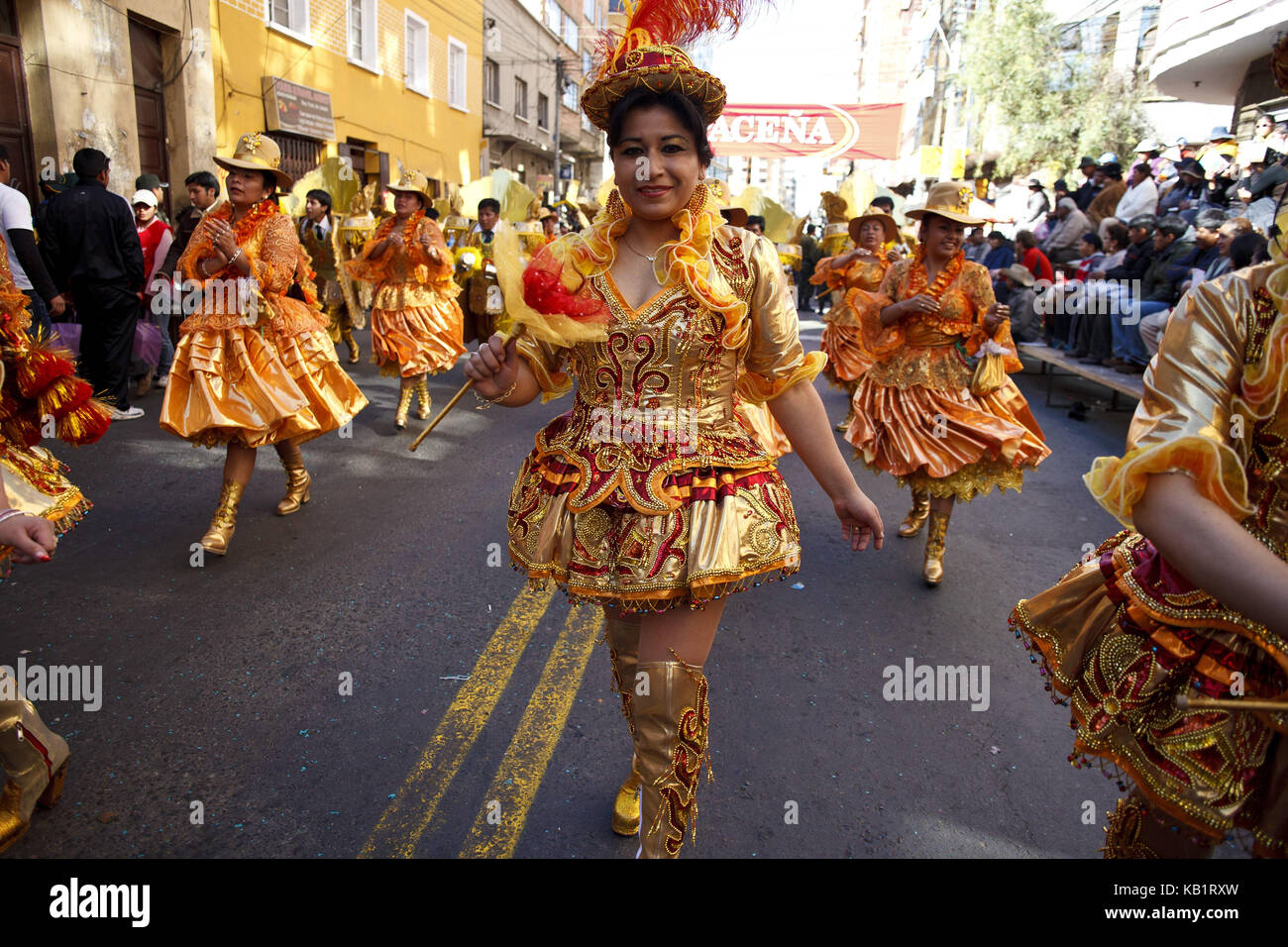 La BOLIVIE, La Paz, Fiesta del Gran Poder Photo Stock - Alamy