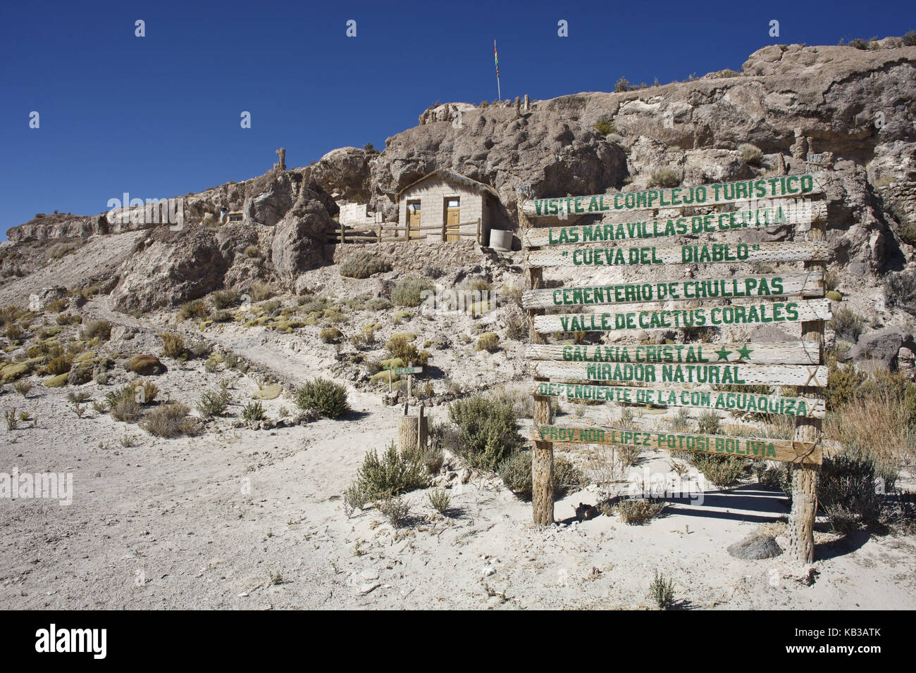 La Bolivie, los lipez, gruta de las galaxias, Banque D'Images