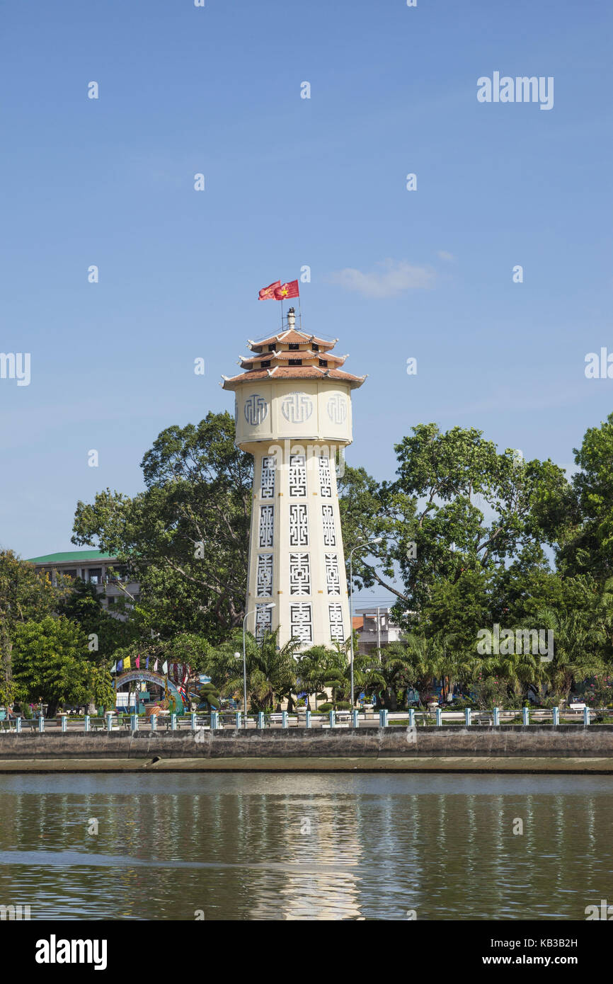 Vietnam, Mui Ne, Phan Thiet, château d'eau, Banque D'Images