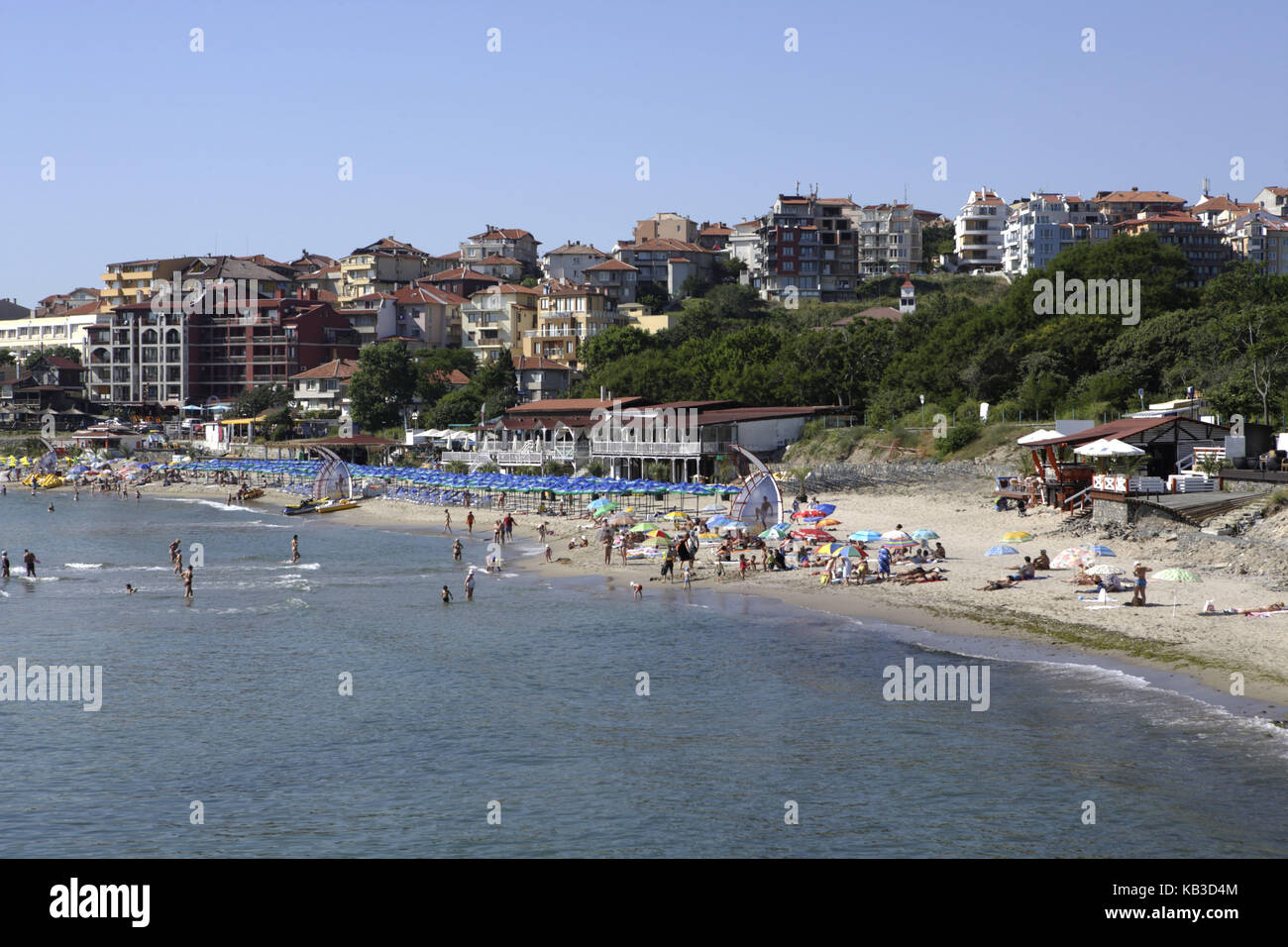 Sozopol, la mer Noire, Bulgarie, Europe, Banque D'Images