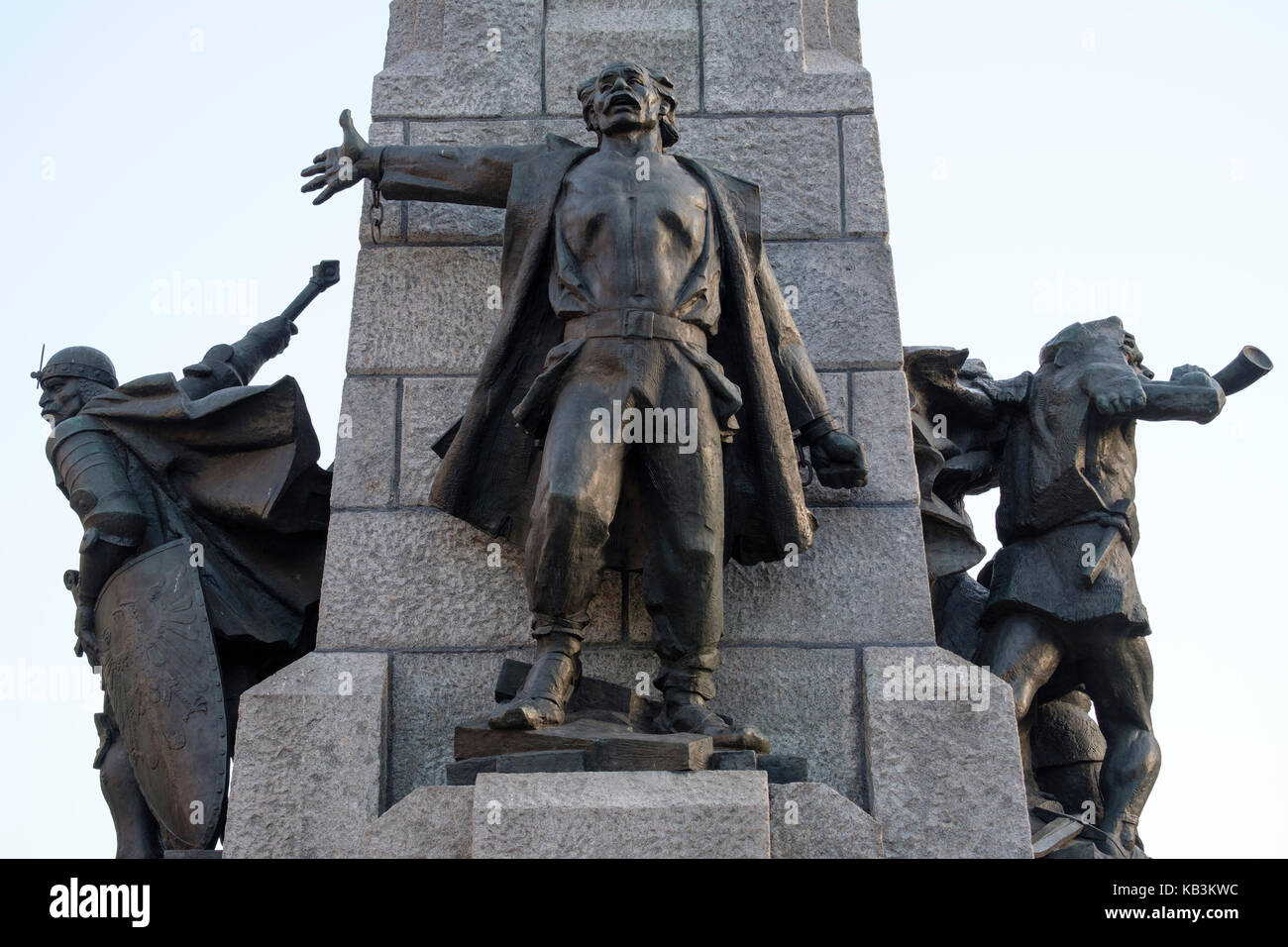 Grunwald Monument dédié à la bataille de Grunwald, à Cracovie, Pologne, Europe Banque D'Images
