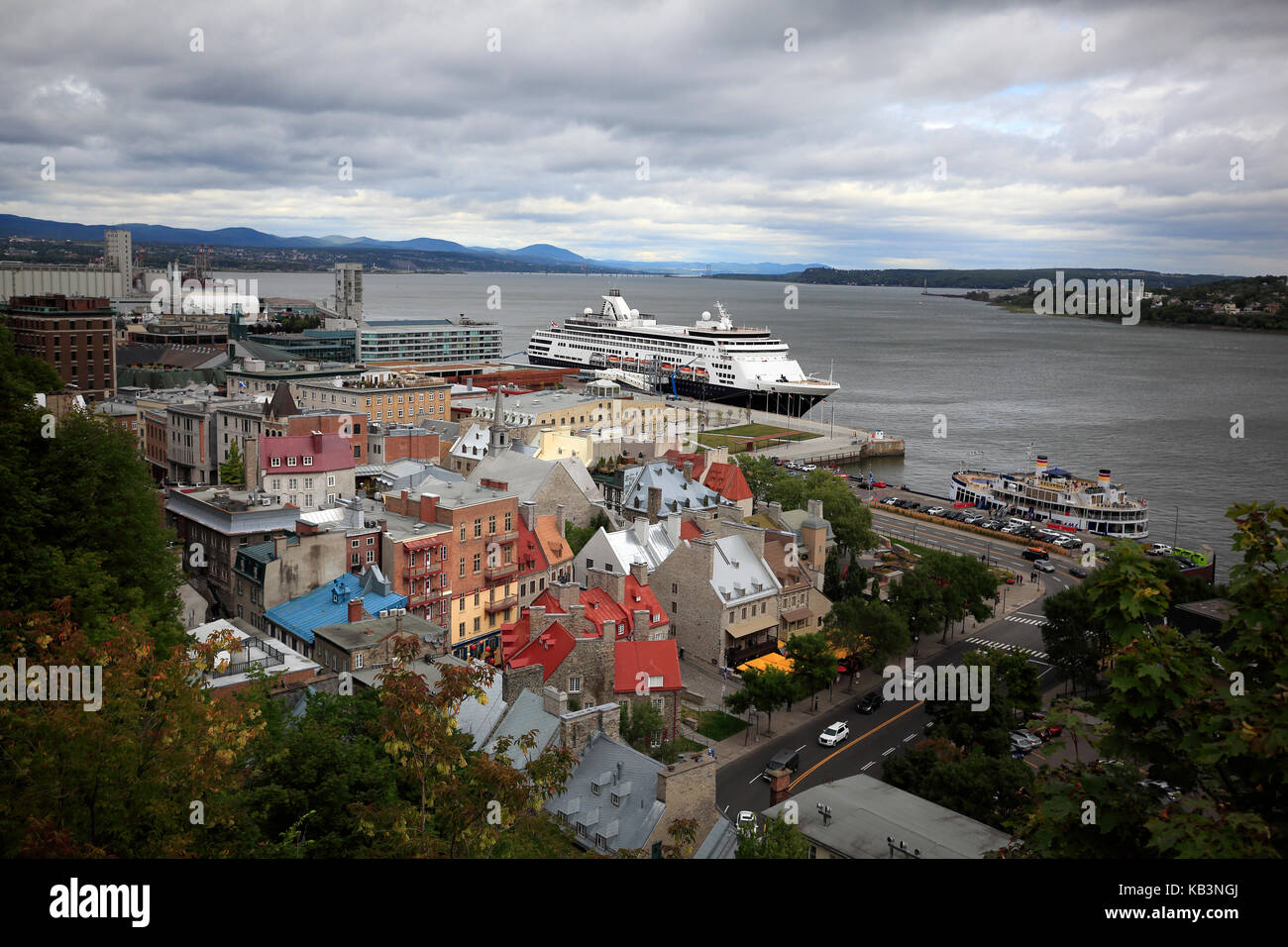 Québec // Belvédère fleuve Saint-Laurent & Citadelle de Qu