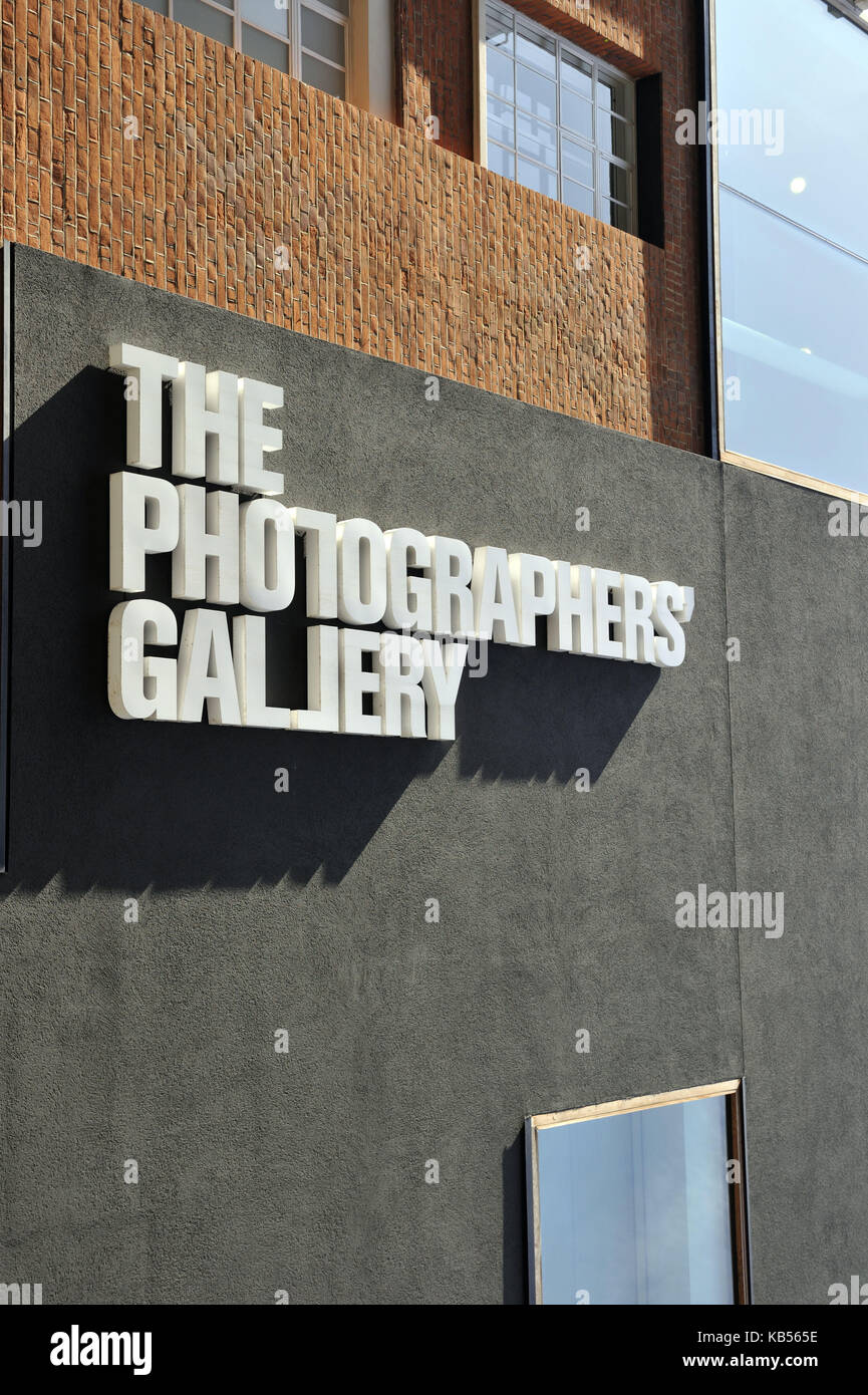 Royaume-uni, Londres, SOHO, la galerie du photographe Banque D'Images