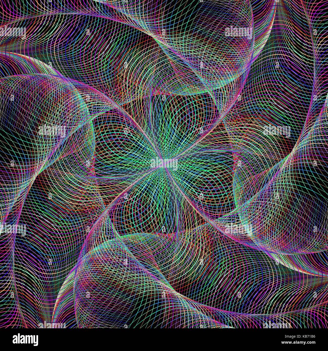 Fond d'art numérique par ordinateur Illustration de Vecteur