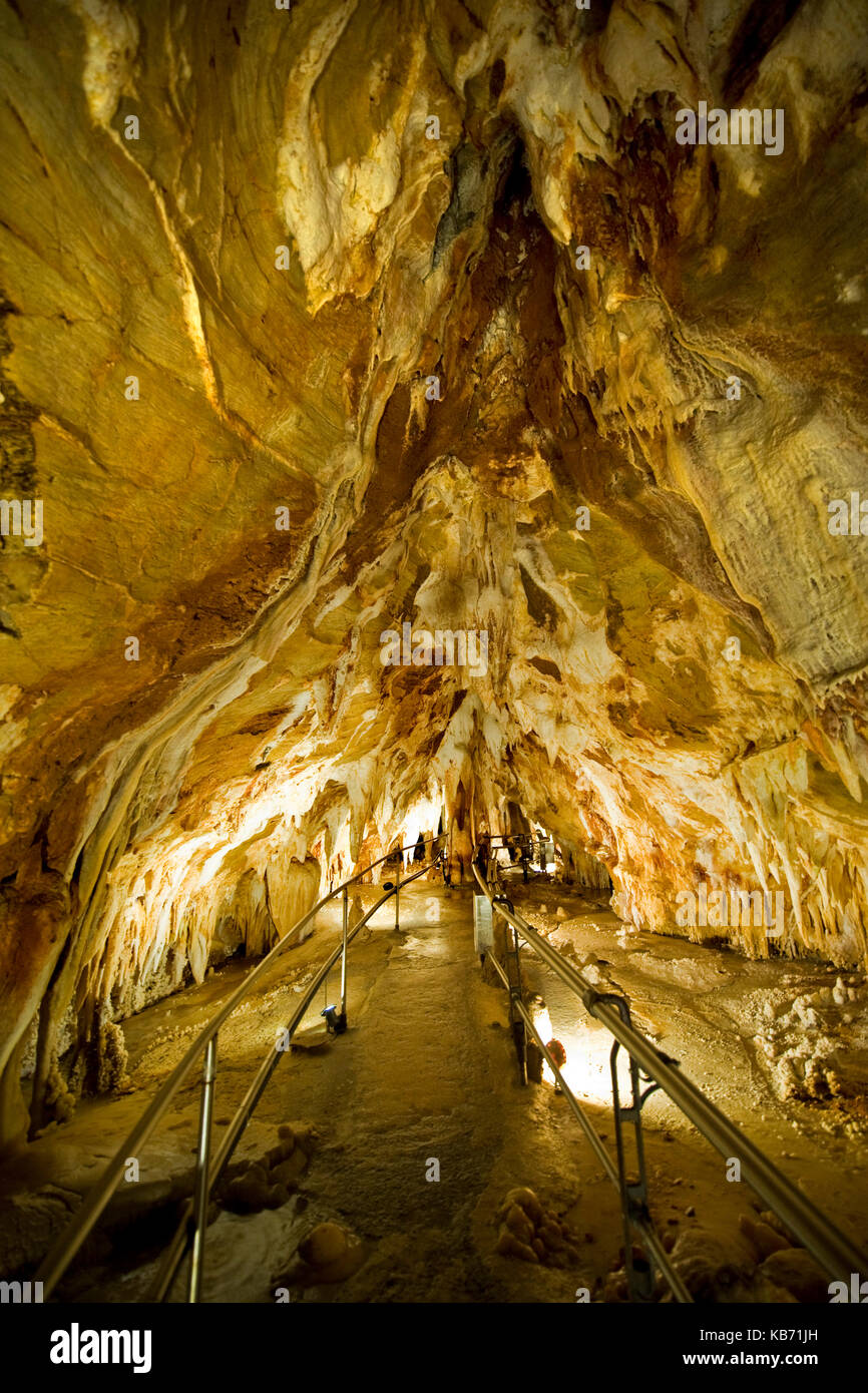 Grottes de Toirano, province de Savone, italie Banque D'Images