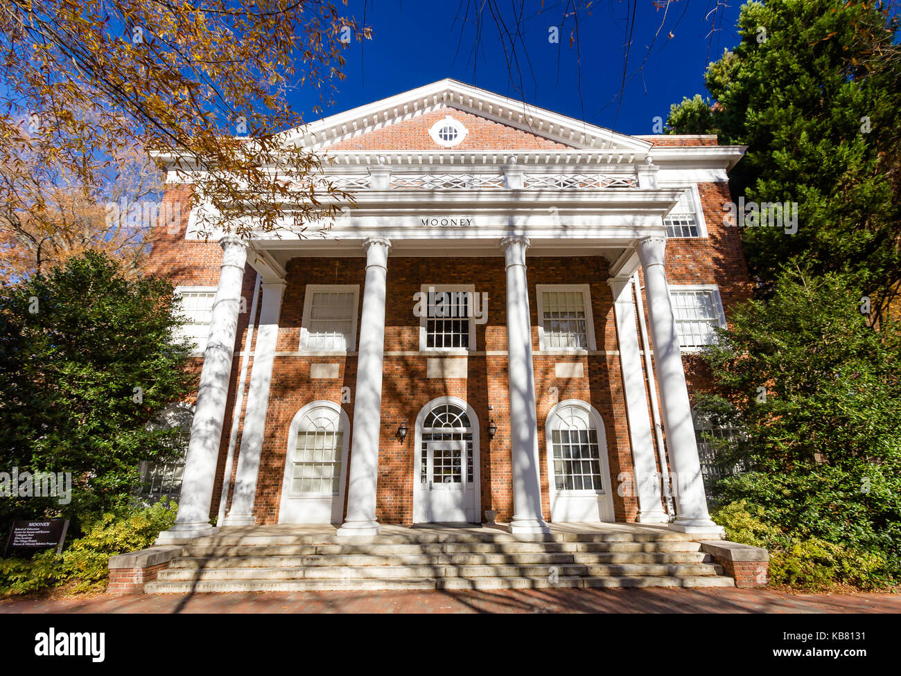 Mooney Bâtiment à l'Université d'Elon Elon, en Caroline du Nord. Construit en 1926. Banque D'Images