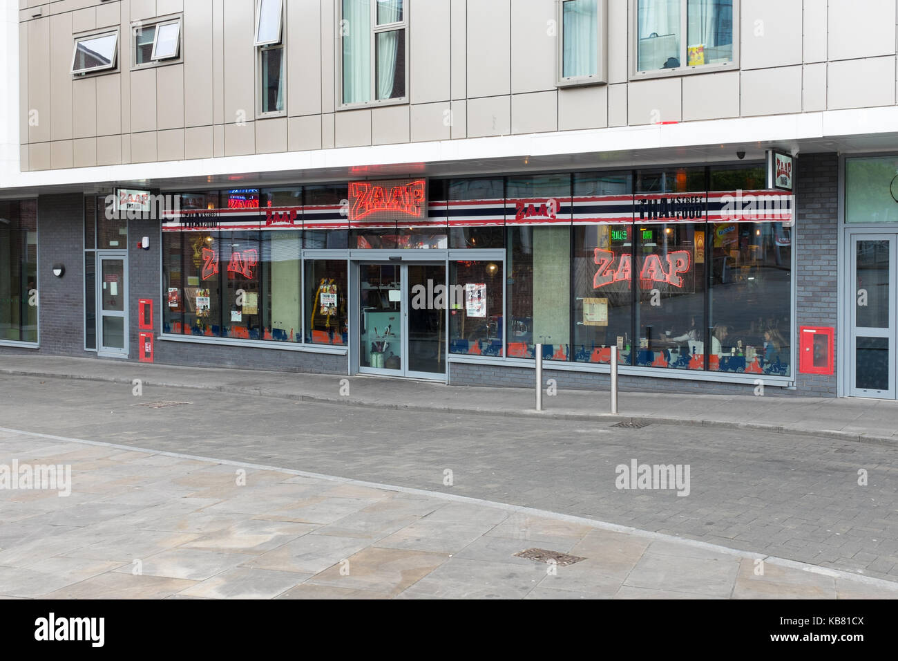 Zaap Thai restaurant et bar à Nottingham Banque D'Images