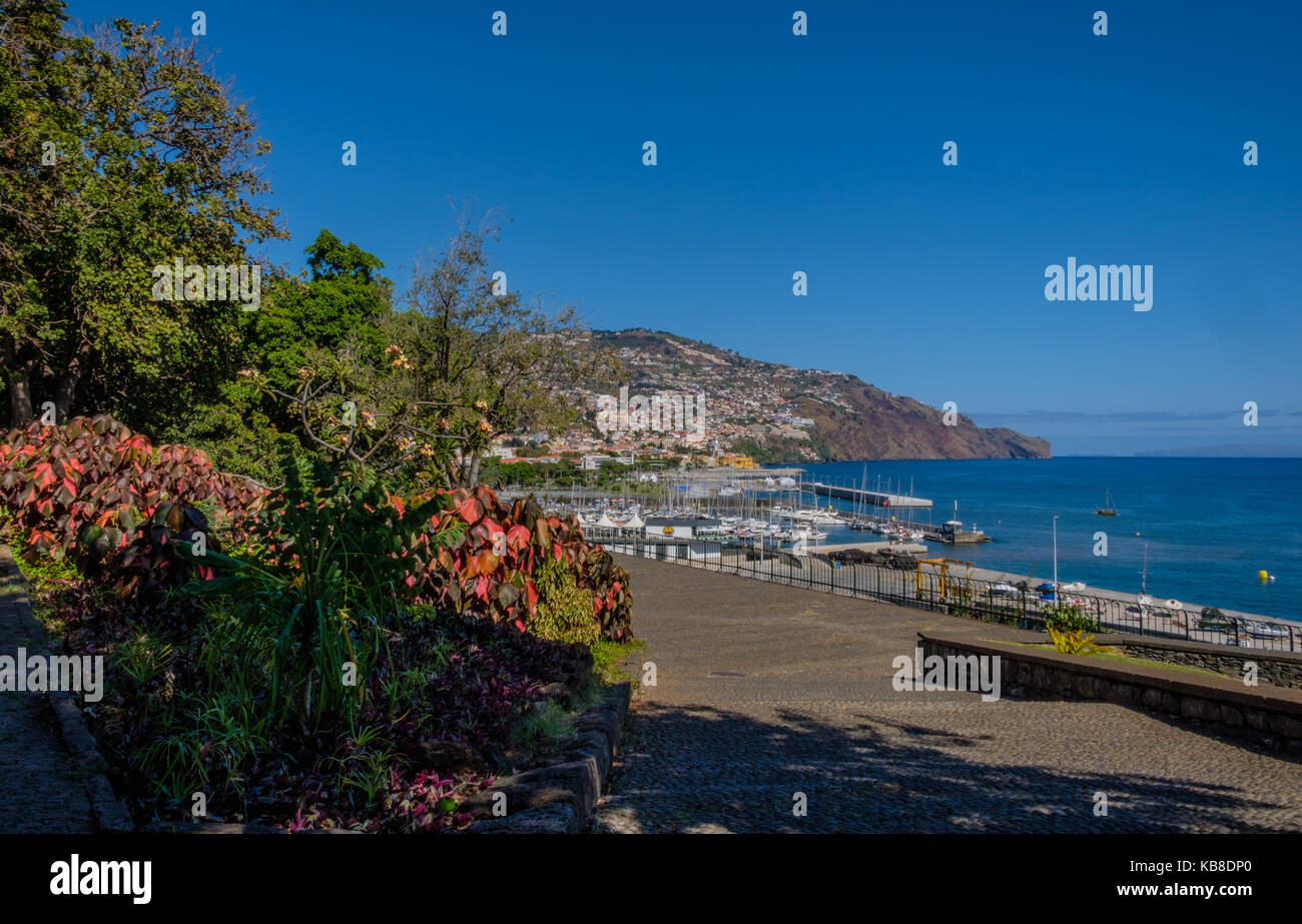 Jardin Santa Catarina, île de Madère Banque D'Images