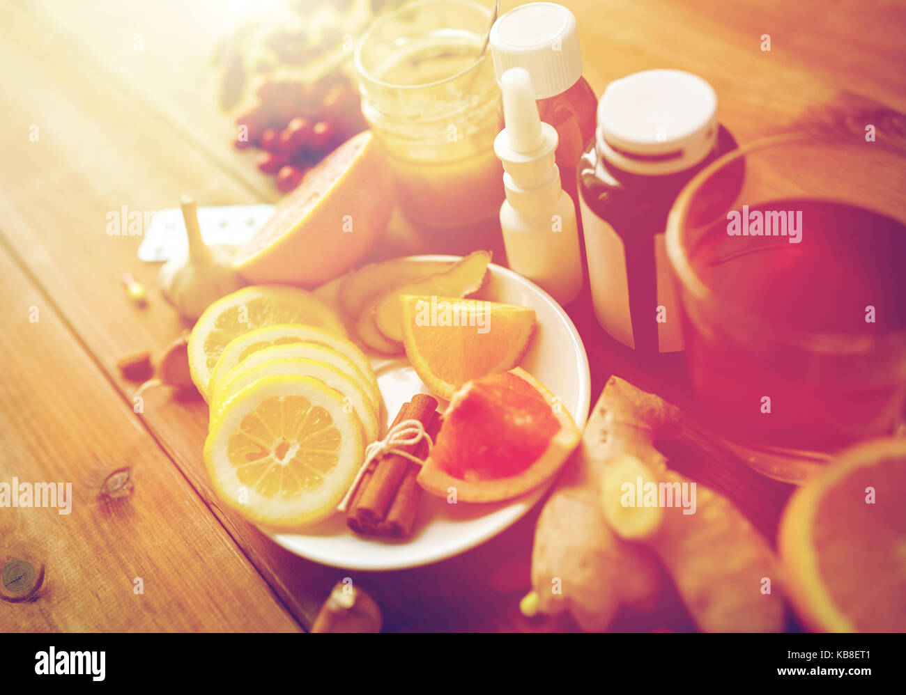 La médecine traditionnelle et les drogues Banque D'Images