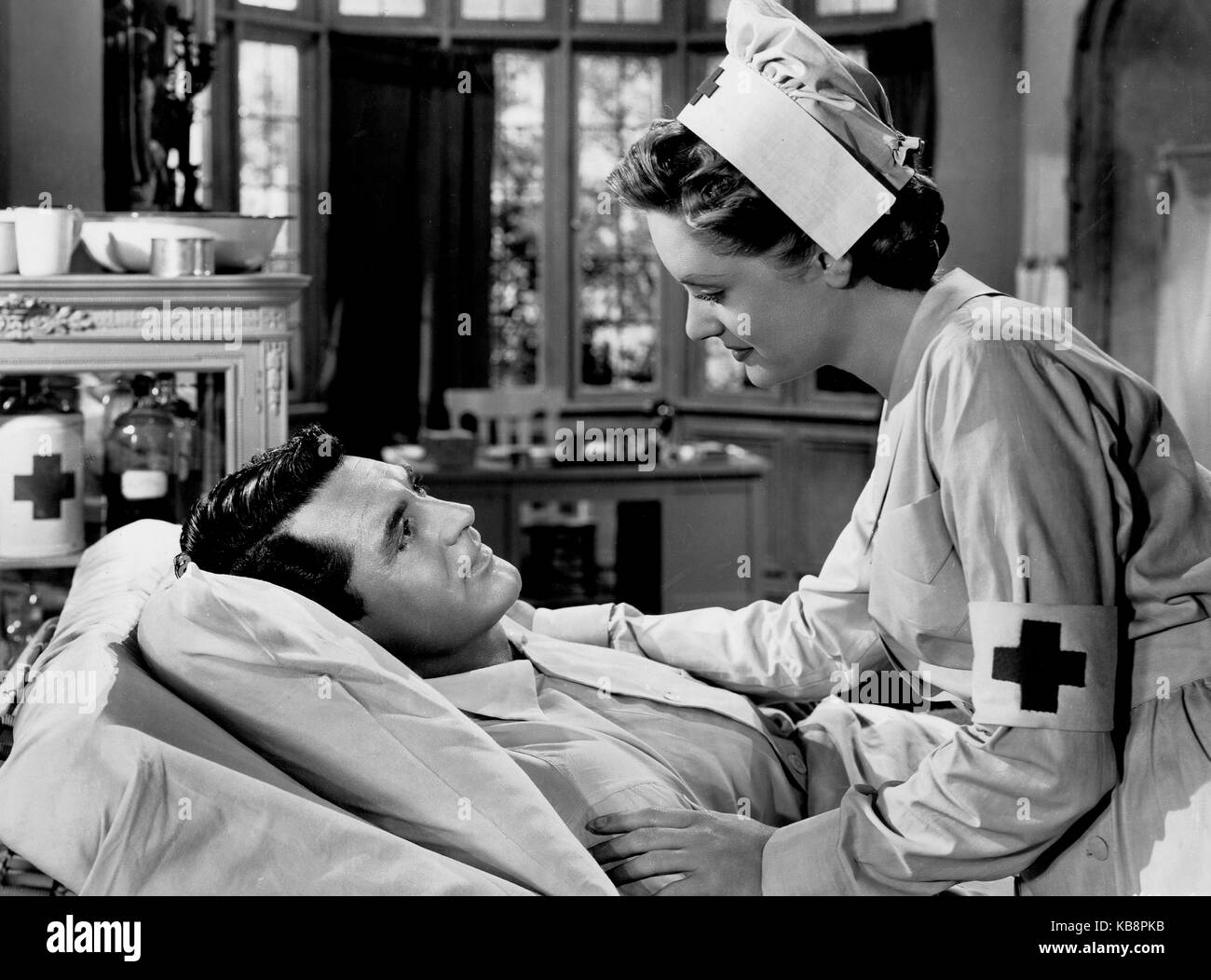 Nuit et jour, alias : Tag und Nacht denk ich dich, un USA 1946, Regie : Michael Curtiz, acteurs : Cary Grant, Alexis Smith Banque D'Images