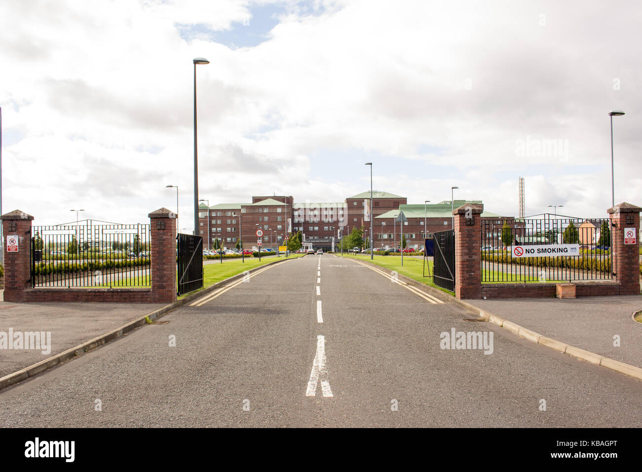 Golden Jubilee National Hospital et l'ouest de l'Écosse Coeur & Lung Centre régional, Clydebank, Écosse, Dalmuir Banque D'Images