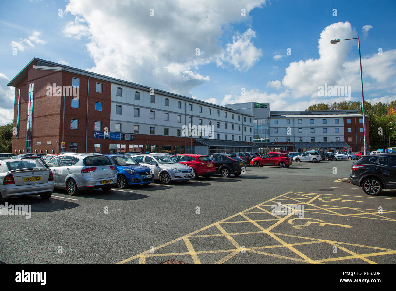 Holiday Inn Express Hotel à Leigh Sports Village, Leigh, Angleterre, Royaume-Uni Banque D'Images