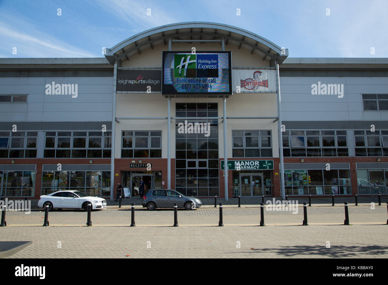 Leigh Centurions Rugby League Stadium à Leigh Sports Village, Leigh, Lancashire, England, UK Banque D'Images
