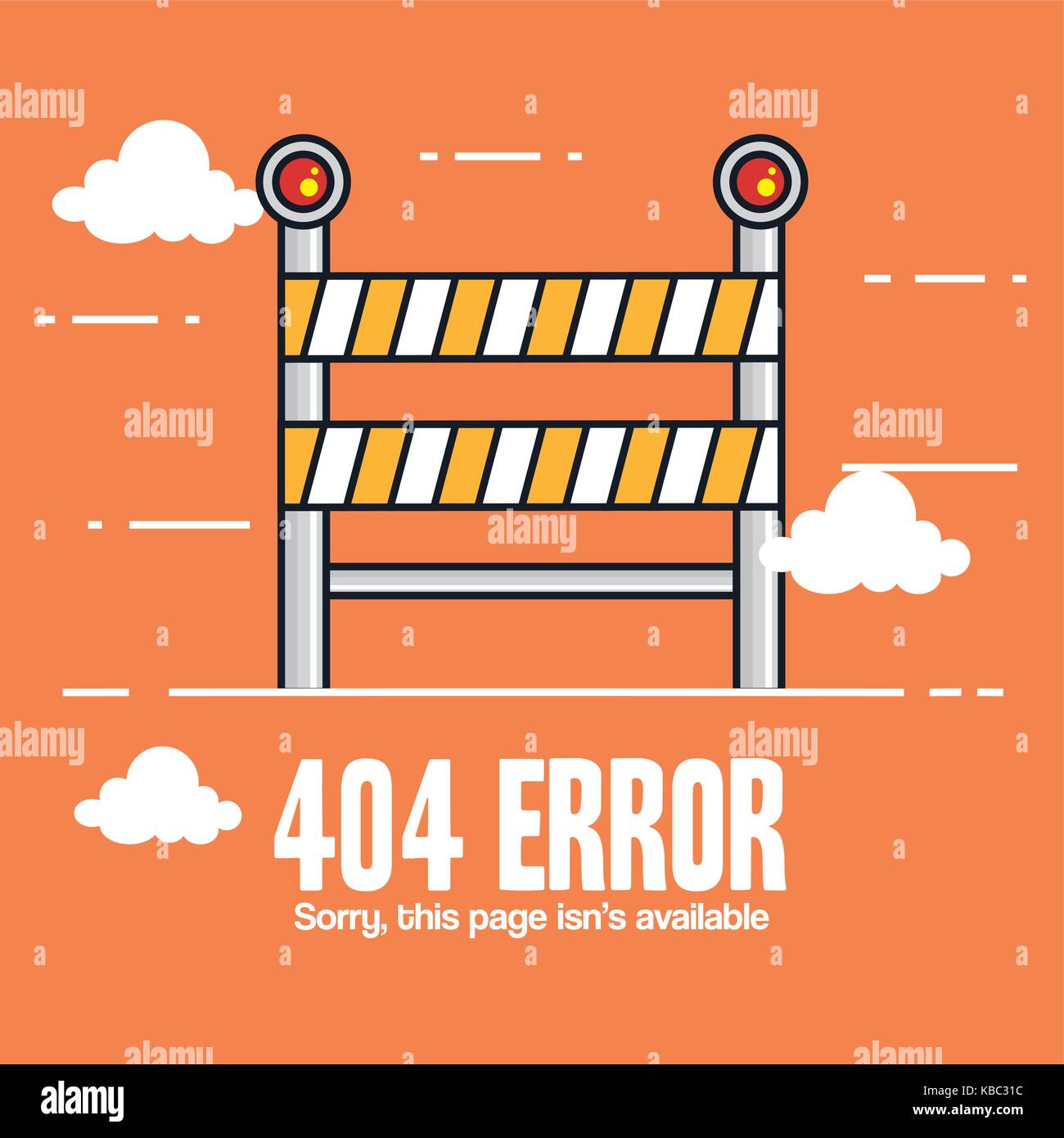 404 icônes d'erreur de connexion Illustration de Vecteur