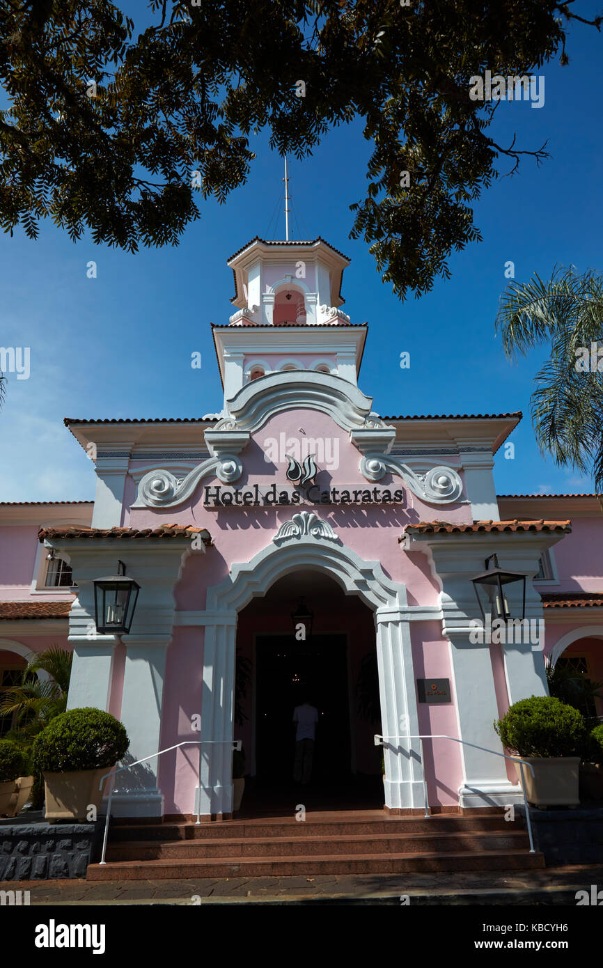 Belmond Hotel das Cataratas, chutes d'Iguazu, État de Parana, Brésil, Amérique du Sud Banque D'Images