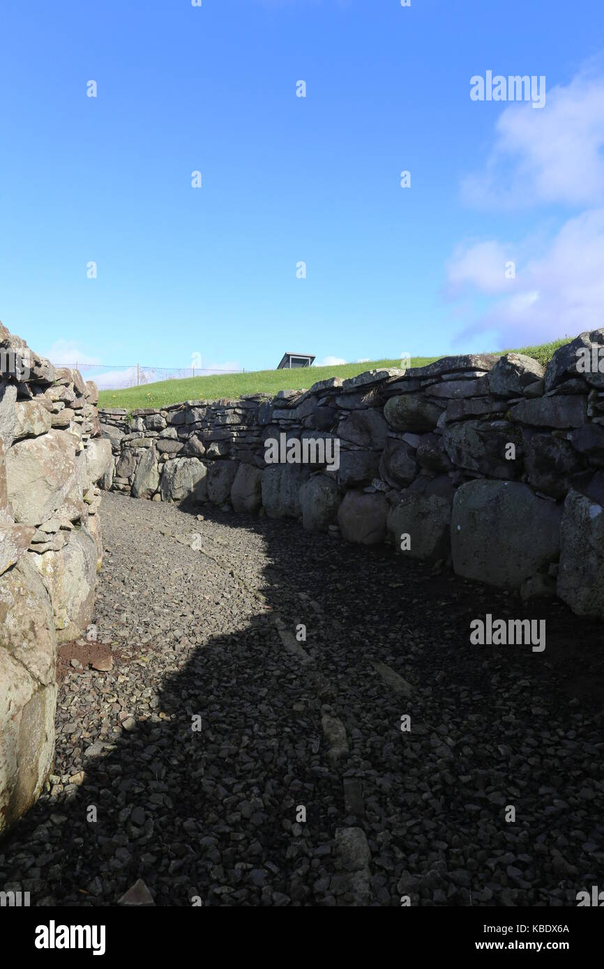 Ardestie terre maison près de monifieth angus scotland 2017 Septembre Banque D'Images