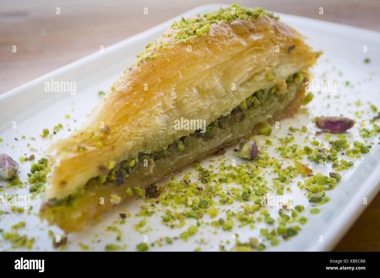 Baklava A La Pistache Dessert Turc Traditionnel Photo Stock Alamy Baklava A La Pistache Dessert Turc Traditionnel Photo Stock Alamy
