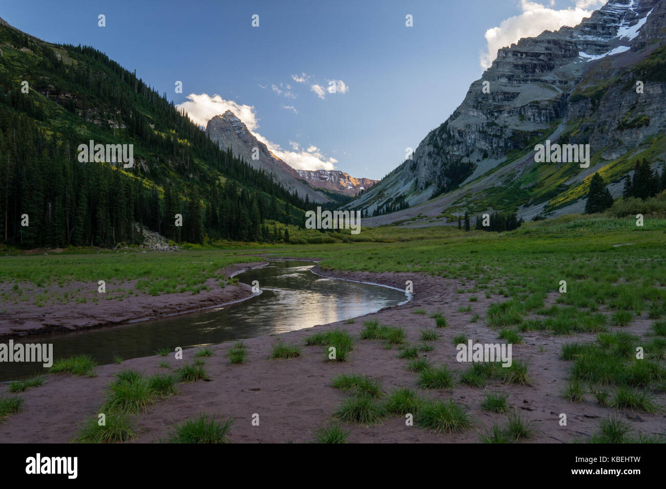 Maroon/snowmass wilderness, Aspen, Colorado. Banque D'Images