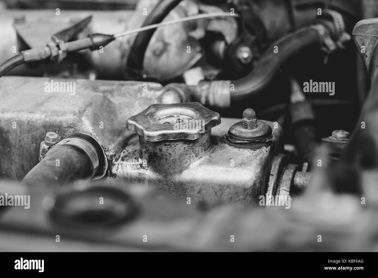 Auto injecteurs Banque d'images noir et blanc - Alamy