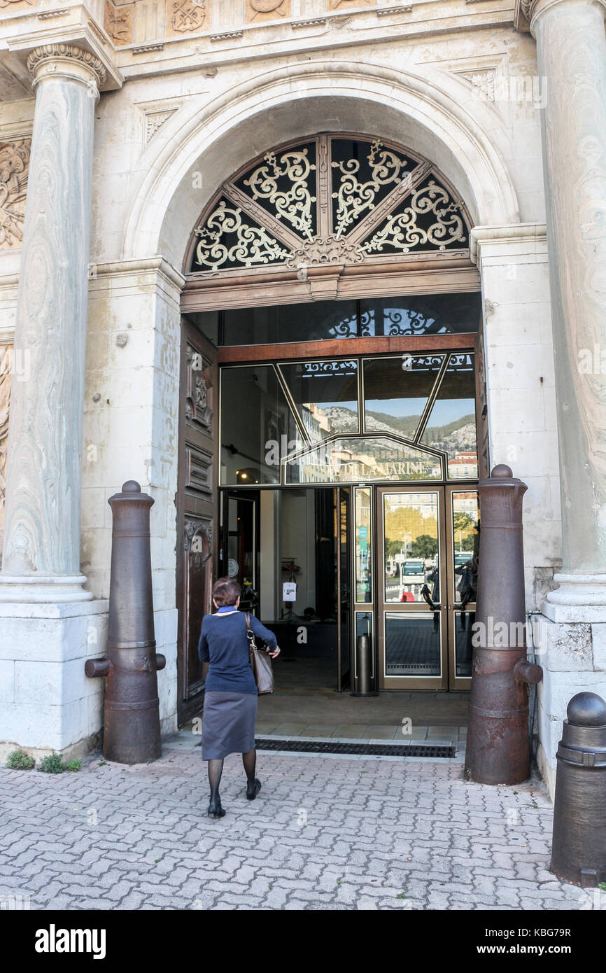 Musée National de la Marine à Toulon (Var, France) Banque D'Images