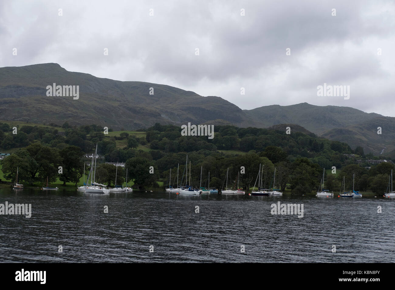 Bateaux à Cumbria Banque D'Images