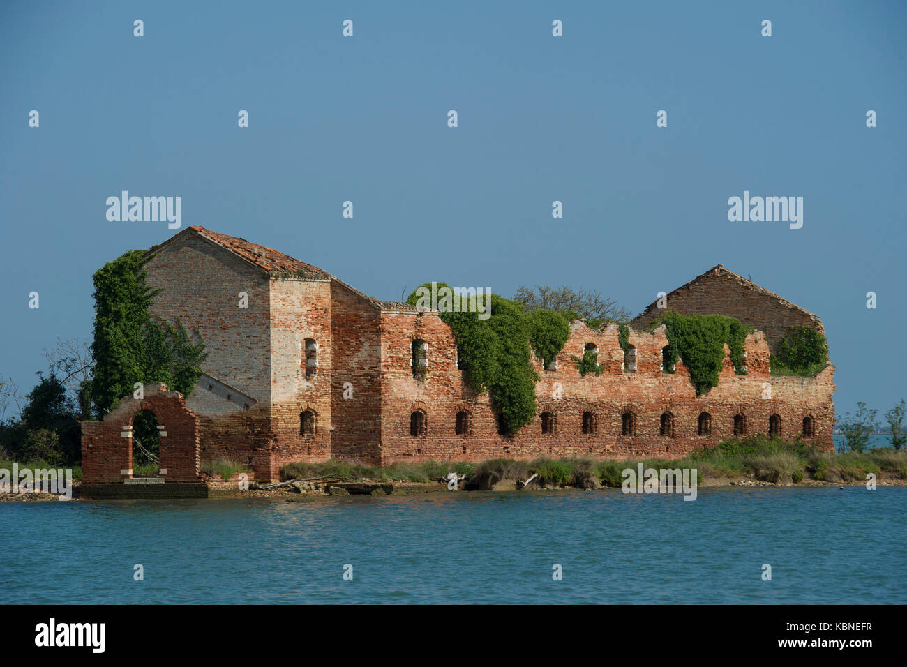 L'île de la Madonna del Monte, alias Madonna del Rosario à Venise Banque D'Images