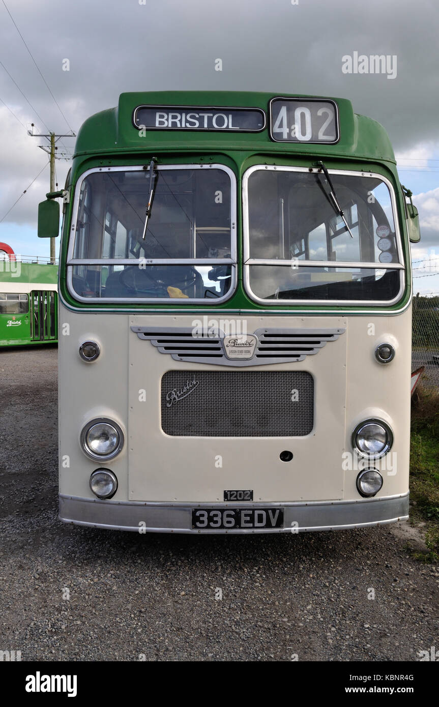 Nationaux de l'ouest préservée Bristol SUL4A était un visiteur à l'ouest de l'Angleterre Collection Transport Journée portes ouvertes le 6 octobre 2013. Banque D'Images