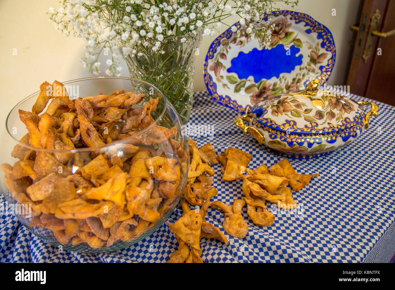 Un petit-déjeuner colonial Brésil Banque D'Images