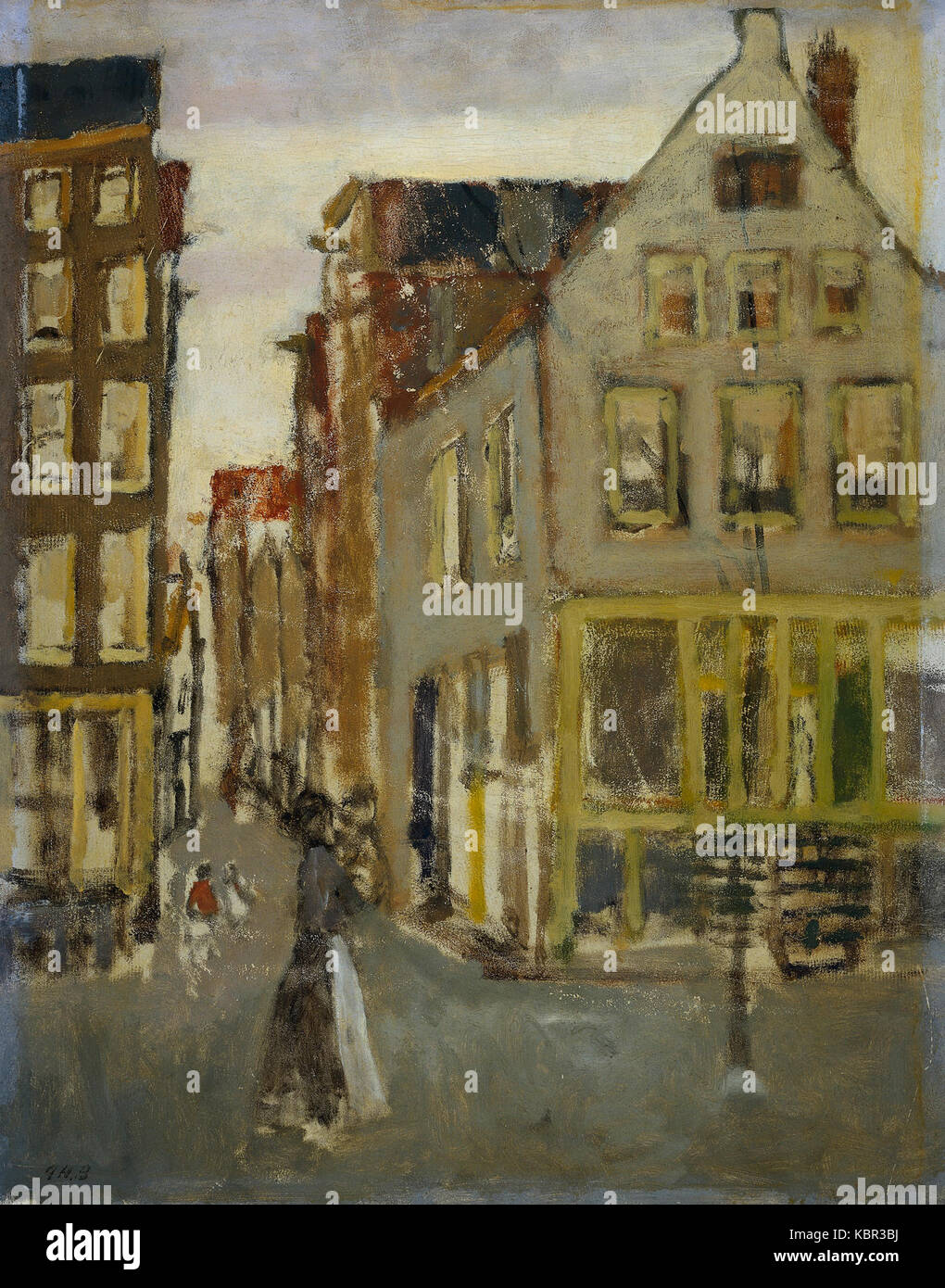 George Hendrik Breitner de jonction avec Lauriergracht bij de Tweede Laurierdwarsstraat Banque D'Images