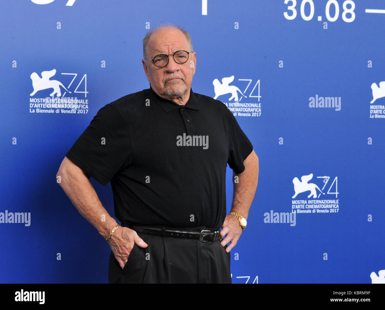 74ème Festival du Film de Venise -'First Reformed' - Photocall Avec: Paul Schrader Où: Venise, Italie Quand: 31 août 2017 crédit: IPA/WENN.com **disponible Uniquement pour publication au Royaume-Uni, aux Etats-Unis, en Allemagne, en Autriche, en Suisse** Banque D'Images