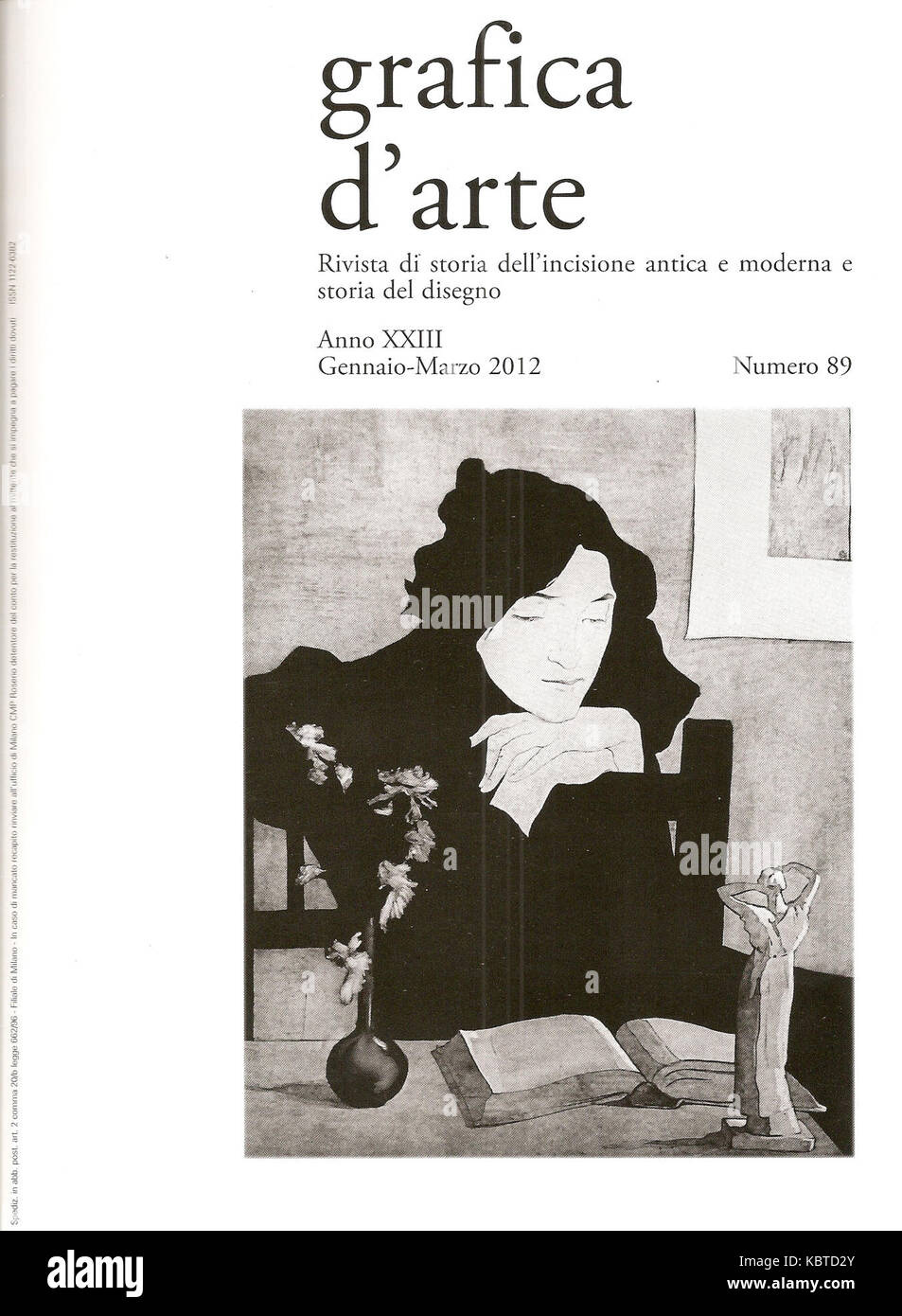 2012 Grafica d'arte 89, couverture Banque D'Images