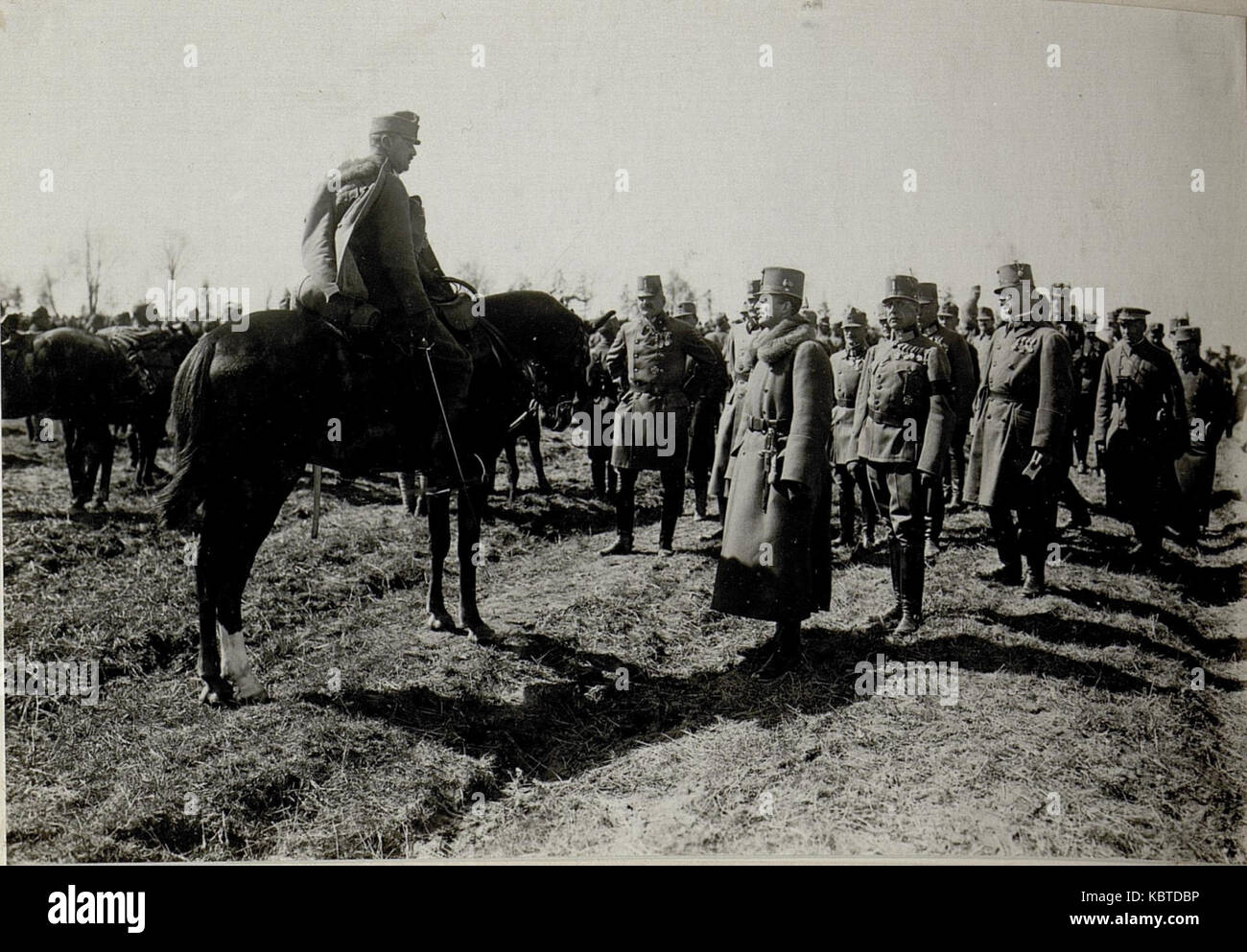 Kaiser Karl I. besucht die 3. Armee im Raum von Majdan, in der westlichen Ukraine (BildID) 15552681 Banque D'Images