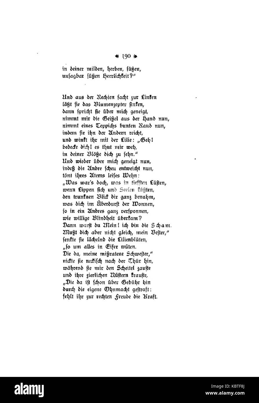 Aber die Liebe 190 Banque D'Images