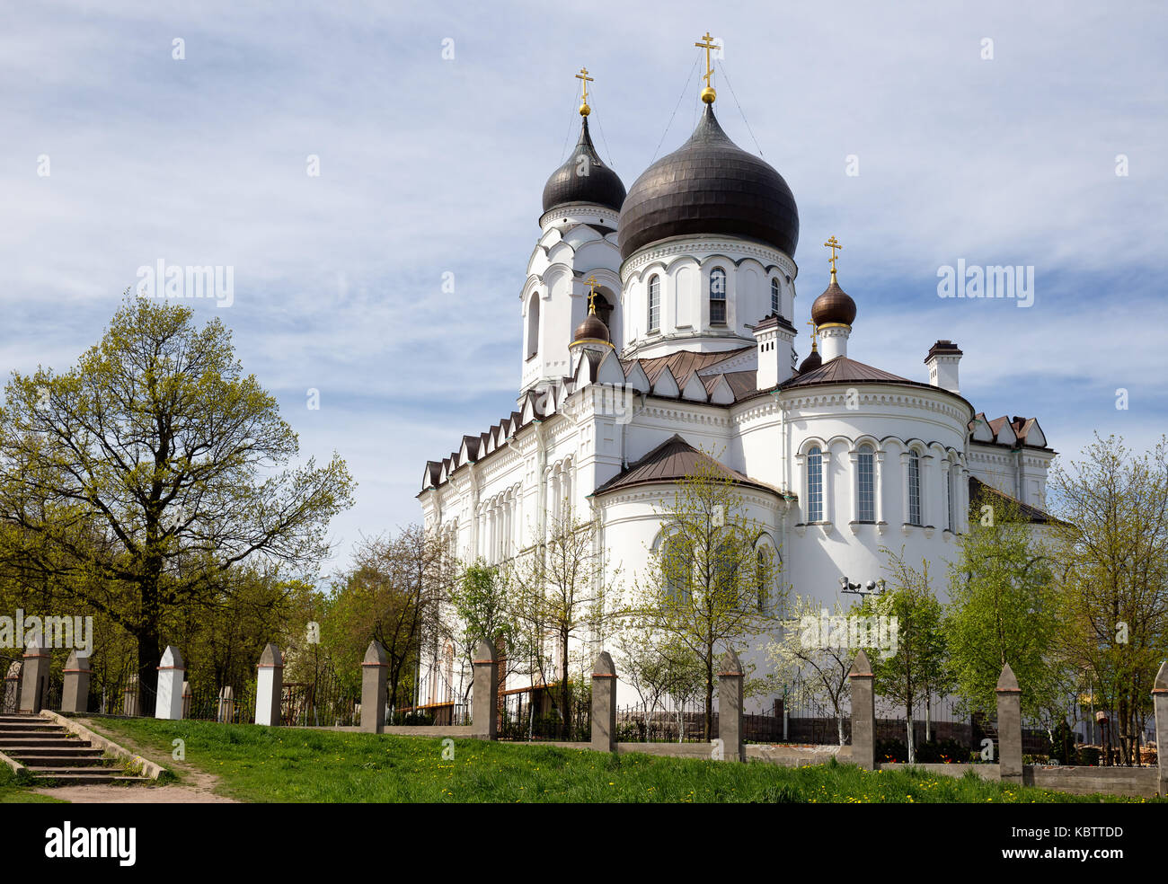 Ancienne cathédrale de Saint Michel Archange à oranienbaum (lomonossov), Russie Banque D'Images