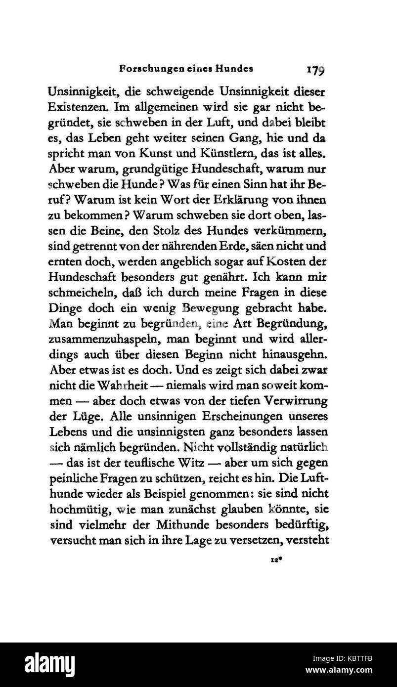 Kafka Beim Bau der Chinesischen Mauer 179 Banque D'Images