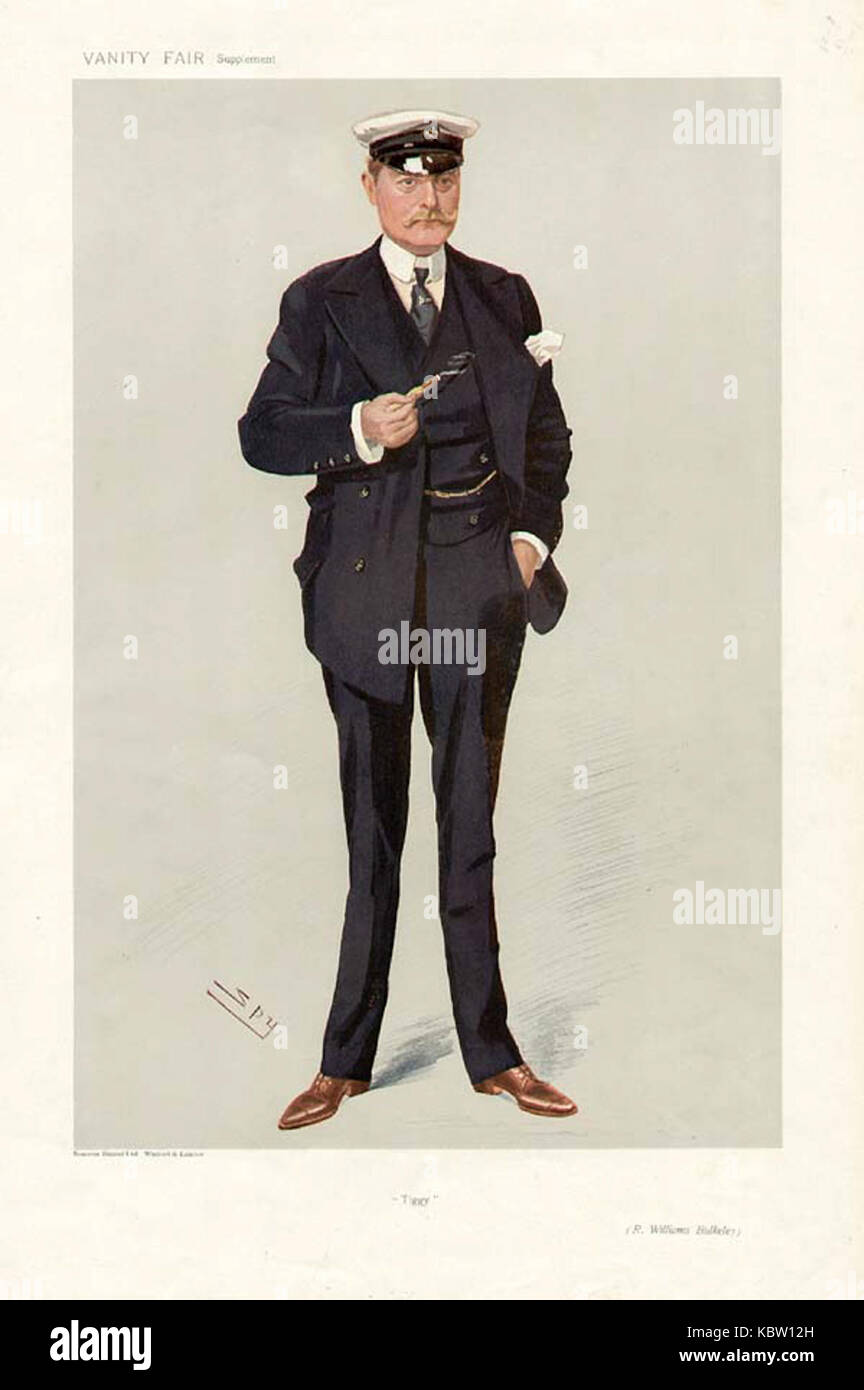 Richard Williams Bulkeley, Vanity Fair, 1907 08 07 Banque D'Images