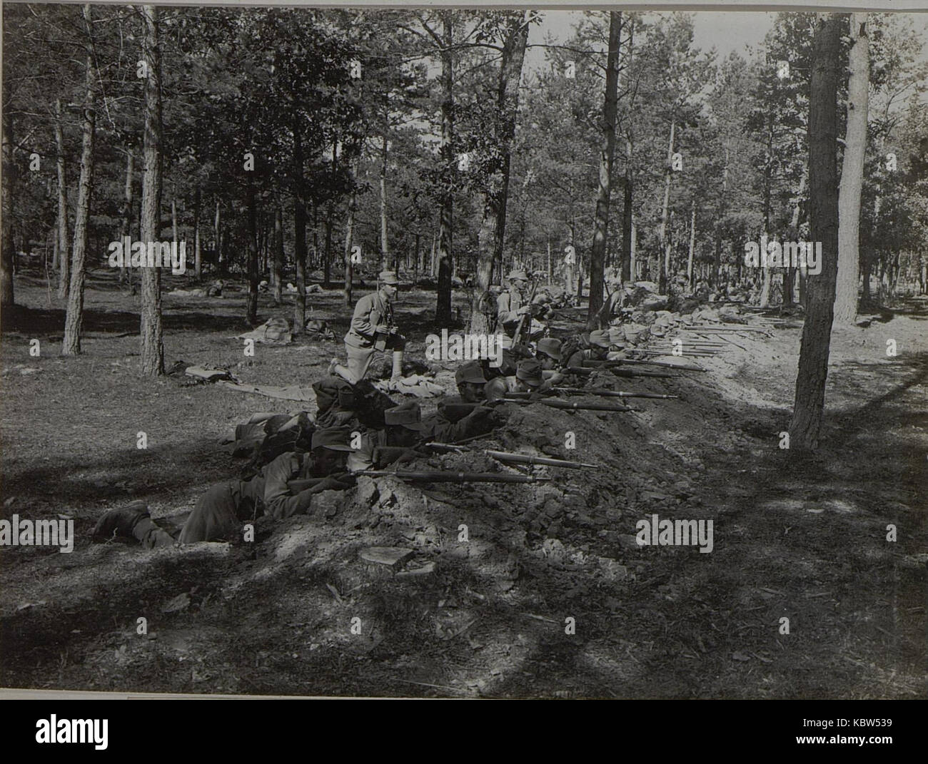 Infanterieregiment 99, 10.8.1915 beim Vormarsch Olyka BildID (15455625) Banque D'Images