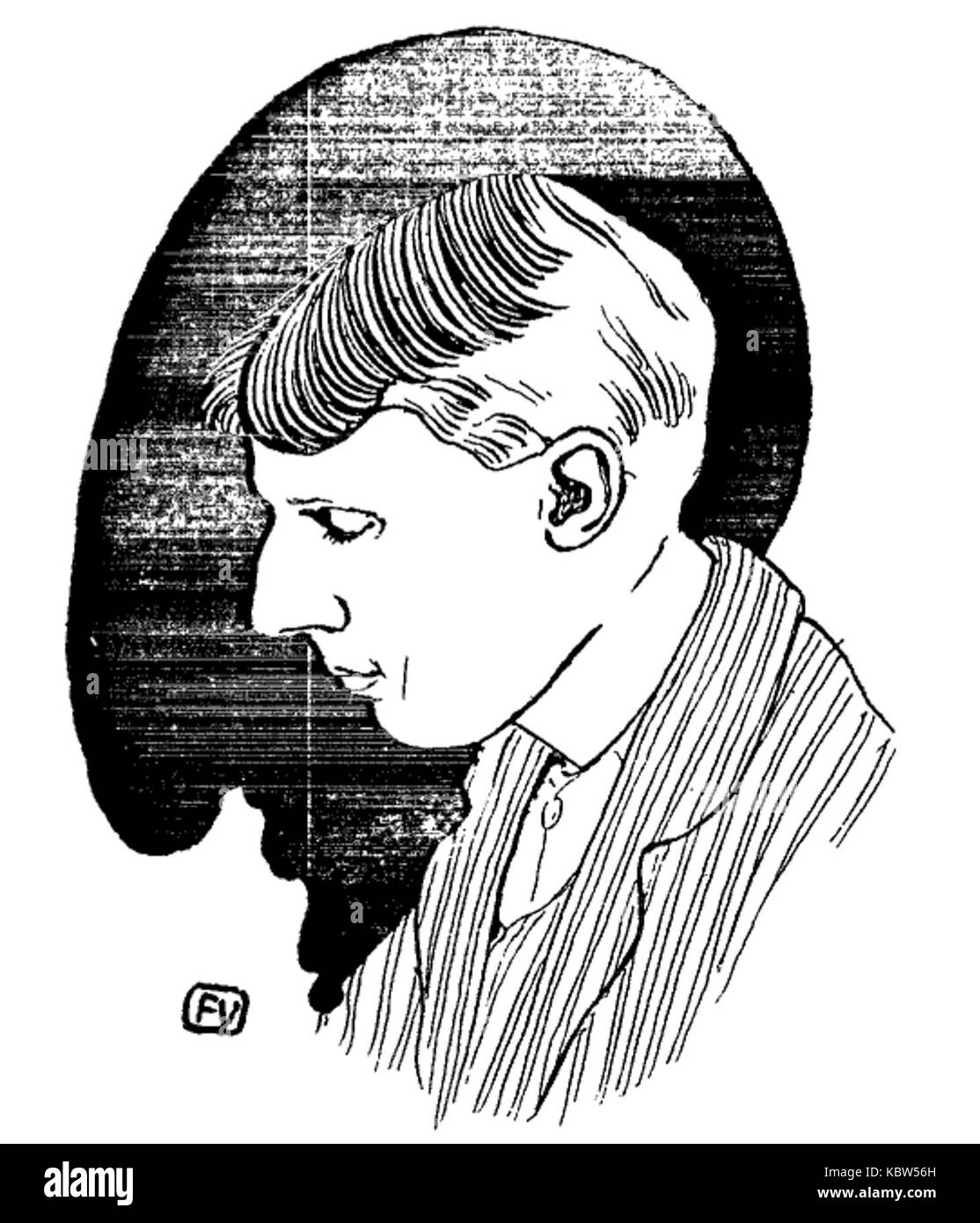 Par Vallotton Aubrey Beardsley Banque D'Images