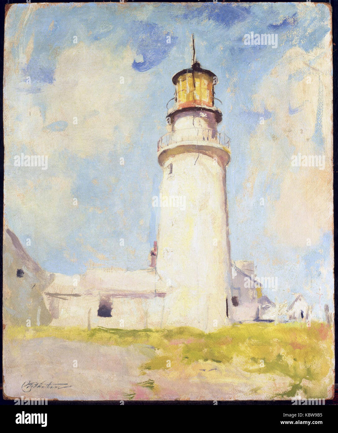 Highland Light Hawthorne Charles W. Banque D'Images