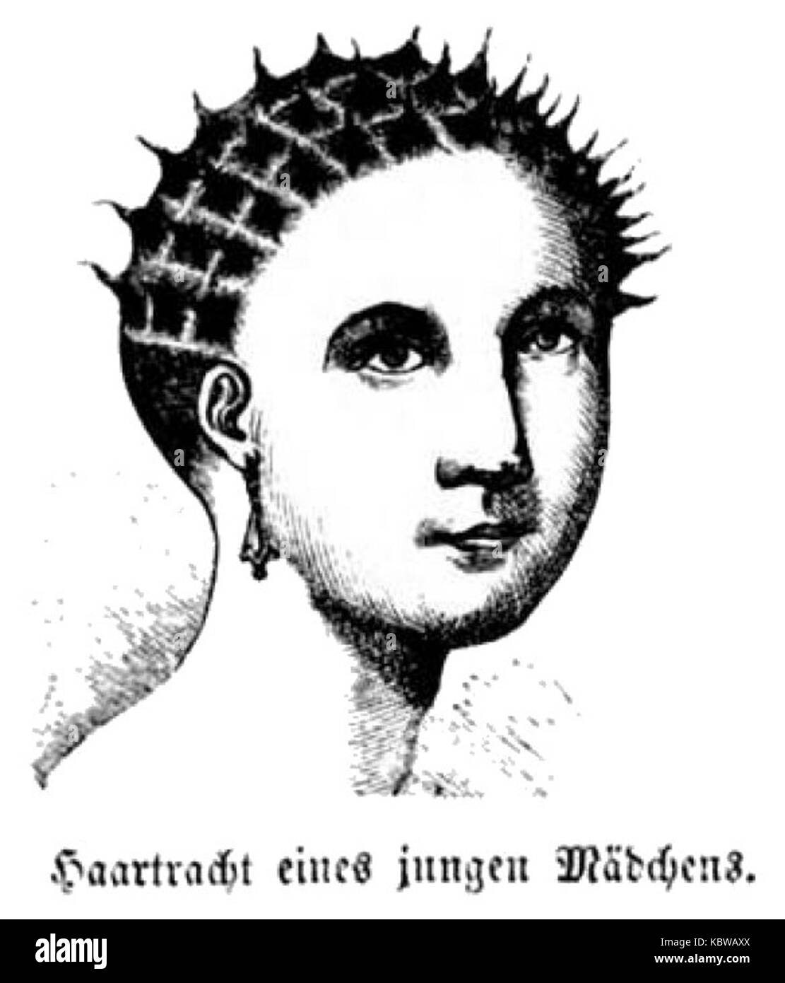Die Gartenlaube (1857) b 117 1 Banque D'Images