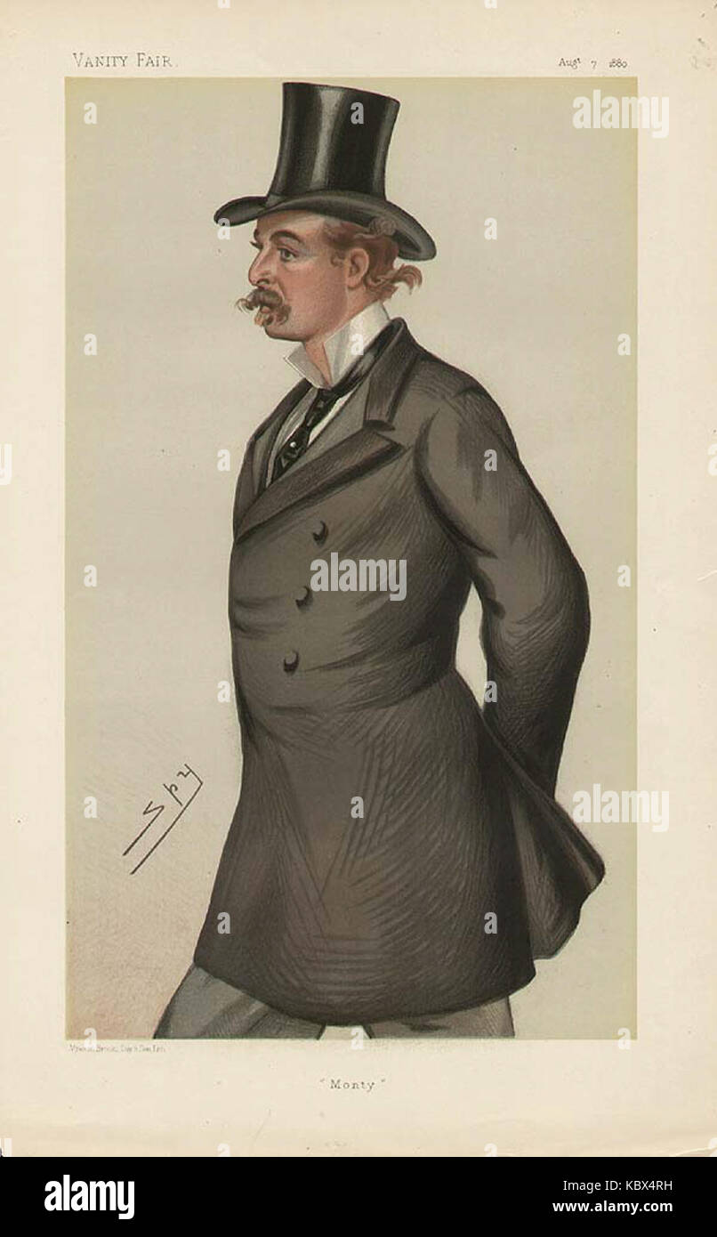 John Montague Guest, Vanity Fair, 1880 08 07 Banque D'Images
