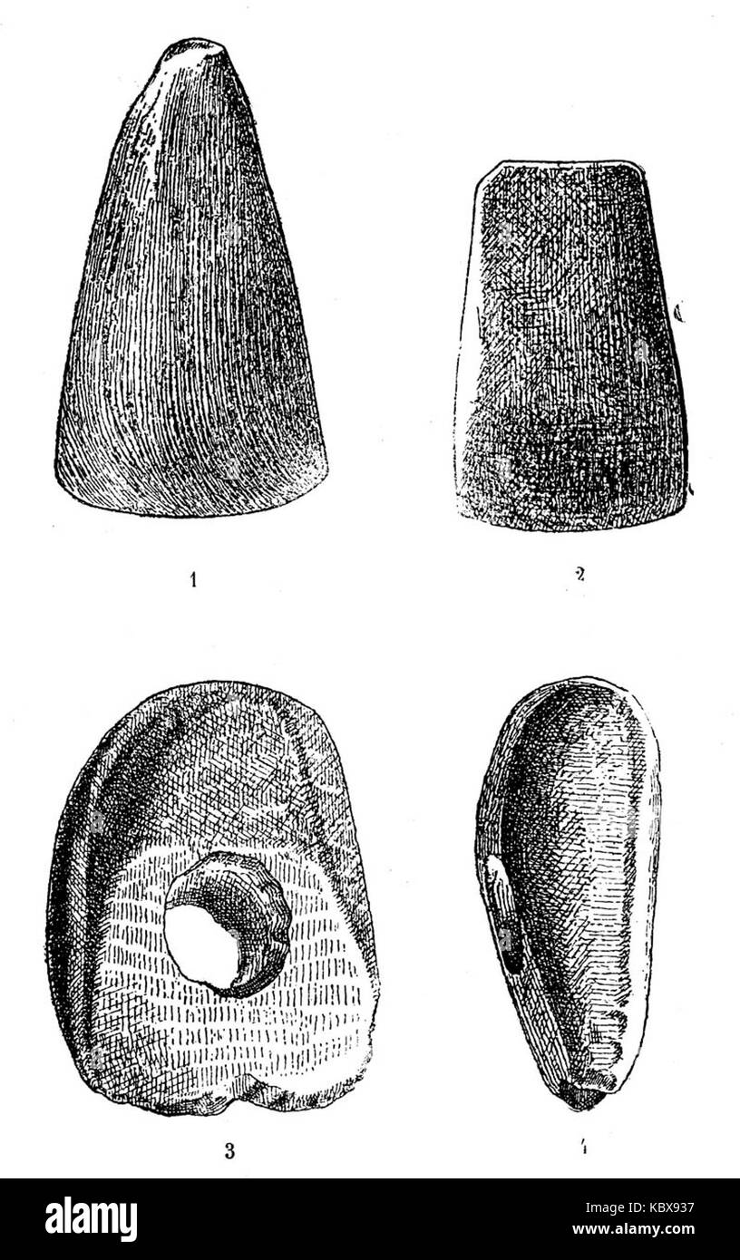 Outils de pierre Zagorje Banque D'Images