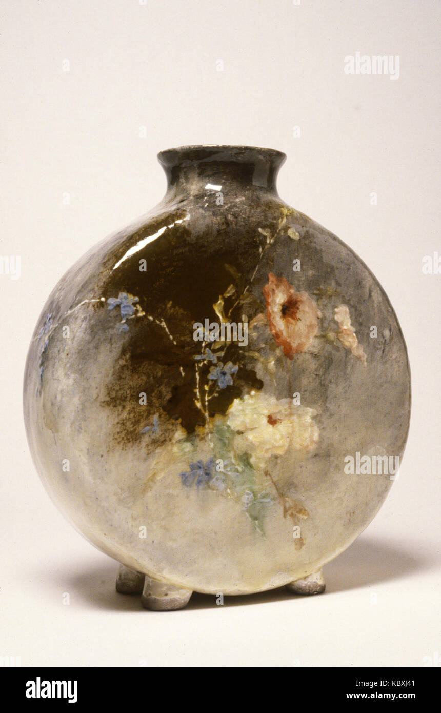 Jules Auguste Habert Dys l'un d'une Paire de vases Walters 482743 Trois quart Banque D'Images