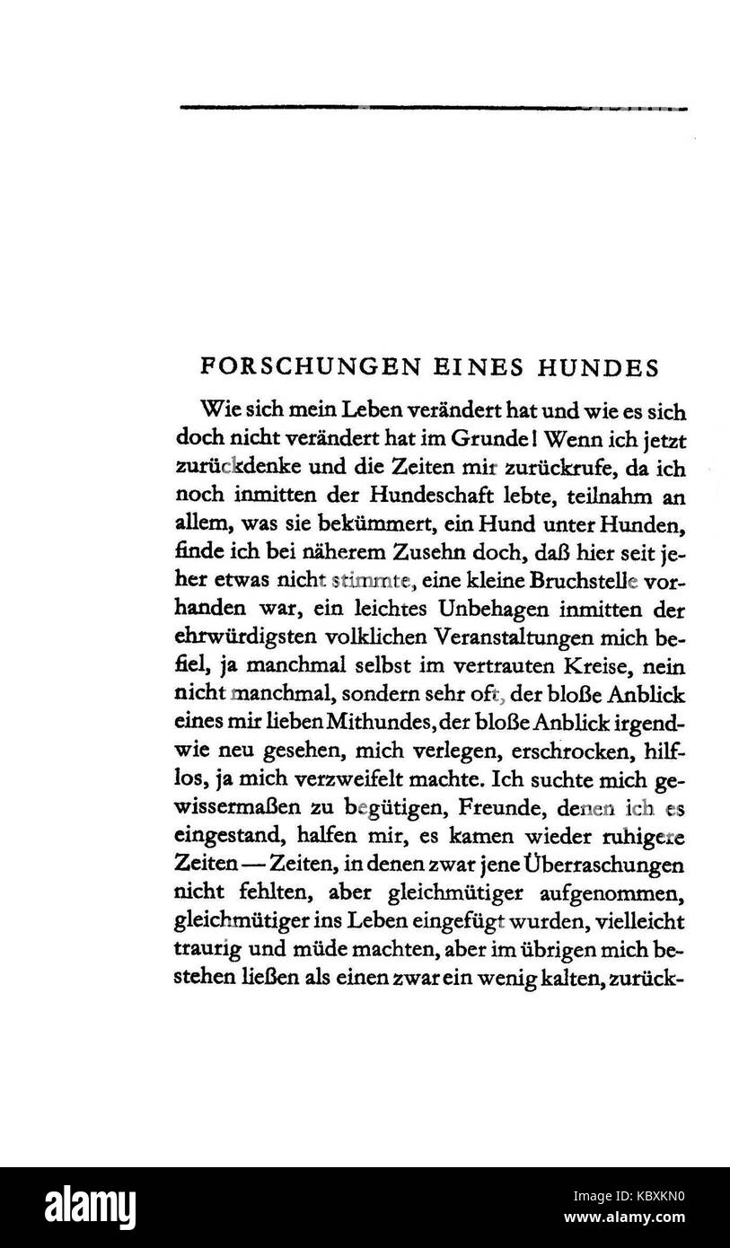 Kafka Beim Bau der Chinesischen Mauer 154 Banque D'Images